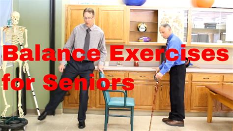 Printable Balance Exercises For Seniors With Pictures