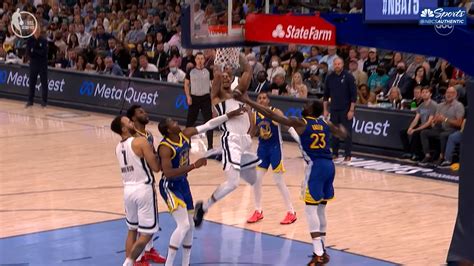 Draymond Green ejected from Warriors-Grizzlies for questionable ...