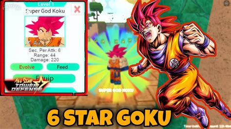 6 Star Goku (Astd) - YouTube