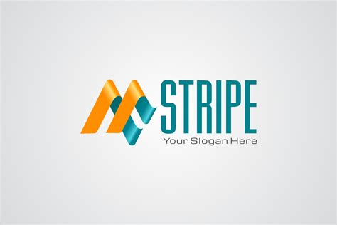 Stripe Logo Design Template Graphic by shahsoft · Creative Fabrica