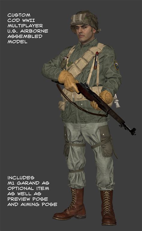 COD WWII Multiplayer US Airborne by thePWA on DeviantArt