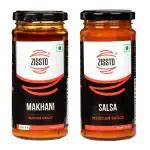 Zissto Salsa Sauce And Makhani Cooking Sauce (Combo Of 2) - JioMart