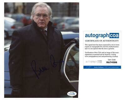 Brian Cox "Bourne Identity" AUTOGRAPH Signed 8x10 Photo ACOA ...