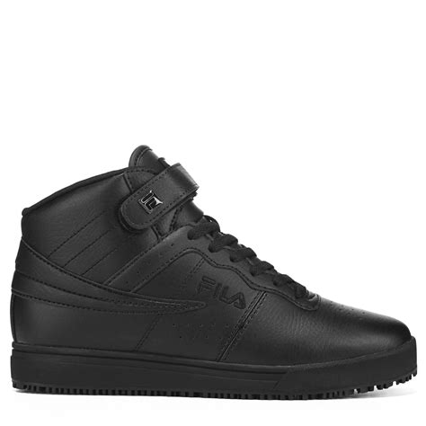 Fila Vulc 13 Slip Resistant High Top Sneakers in Black for Men - Lyst