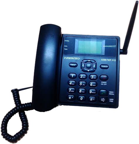 VisionTek 21G Gsm Fixed Wireless Telephone Cordless Landline Phone Price in India - Buy ...