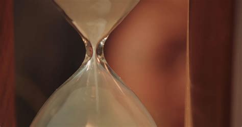 Close Up Shot of an Hourglass · Free Stock Video