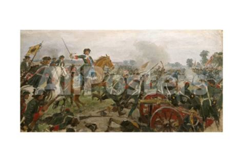 The Battle of Poltava Giclee Print by Ivan Alexeyevich Vladimirov at AllPosters.com