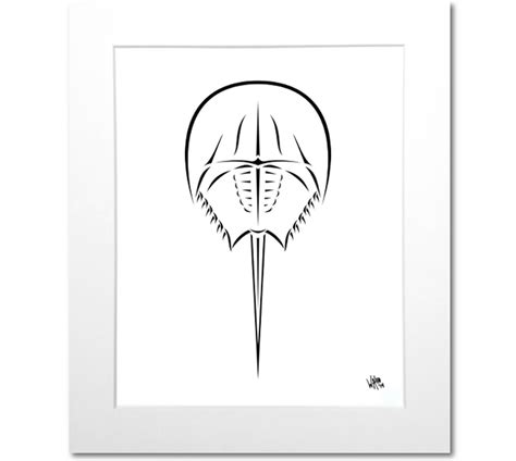 Horseshoe Crab Art Print – Shark Zen