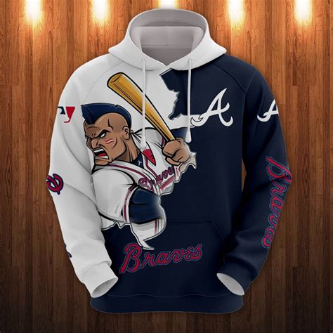 MLB Atlanta Braves Mascot Pullover Hoodie