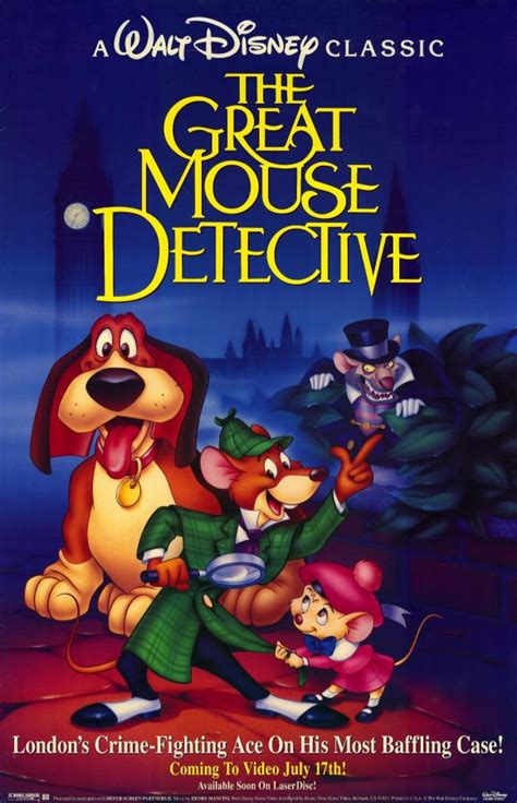 The Great Mouse Detective DVD Cover