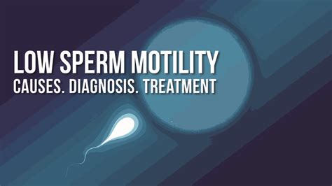 Low sperm motility: From Causes to Treatments. - AllTesticles