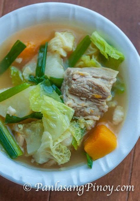 Pork Nilaga with Kalabasa | Recipe (With images) | Pork nilaga recipe, Sinigang recipe, Pork recipes