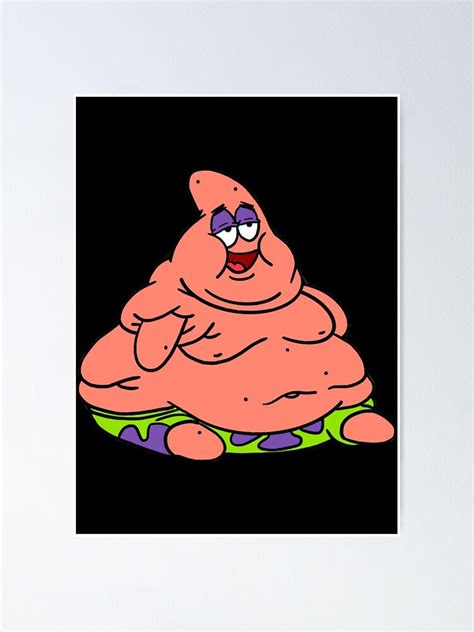 "Fat Pat " Poster by JapakJericka1 | Redbubble