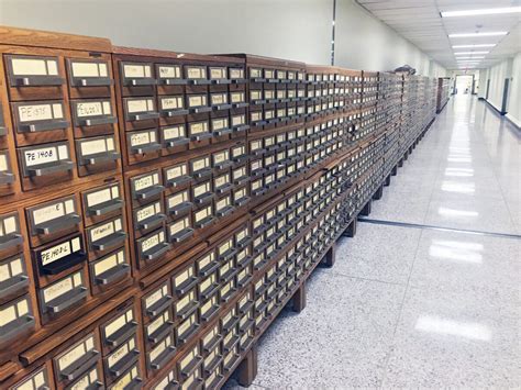 Library of Congress Card Catalog – Washington, D.C. - Atlas Obscura