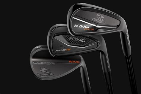 Cobra KING Forged TEC Black Irons and KING Utility Black Irons - The ...