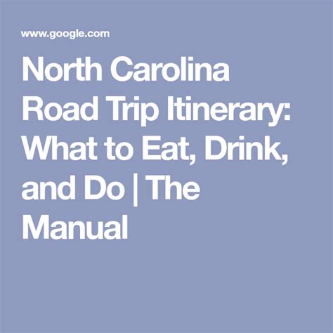 North Carolina Road Trip Itinerary: What to Eat, Drink, and Do | The Manual Haywood County ...