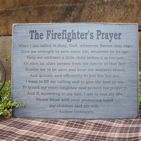 Firefighter Poem - Etsy