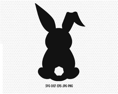 Easter Bunny Silhouette at GetDrawings | Free download