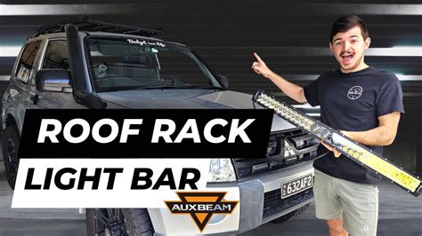 How to install a LED Light Bar to your Roof rack! / Auxbeam 5dPro 32" - YouTube