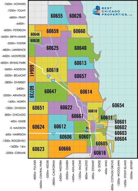 Chicago Real Estate For Sale By Zip Code Map