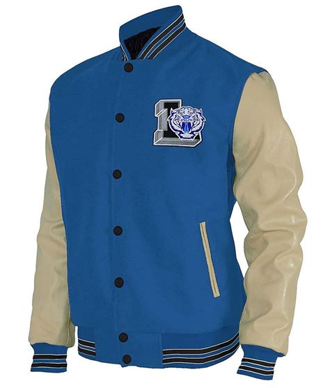 Varsity Letterman 13 Reasons Why Jacket | Justin Foley Liberty Tigers ...