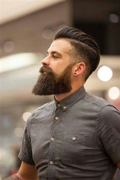 40 Viral Undercut Hairstyles With Beard – Macho Vibes