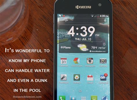 Remarkable Waterproof Smartphone: Kyocera Hydro Vibe 4G