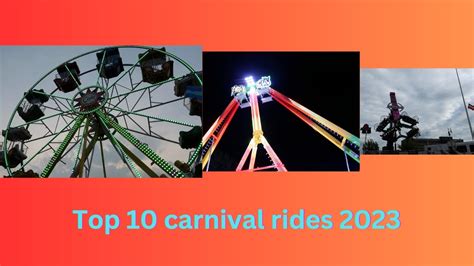 Top 10 carnival rides 2023 - YouTube