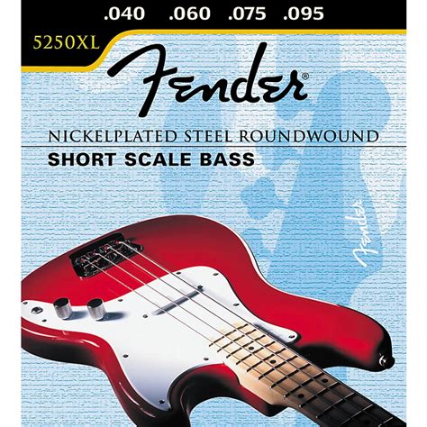 Fender 5250XL Short Scale Bass Extra Light Strings | Music123