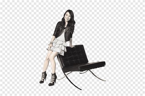 ICarly, black leather chair, png | PNGEgg