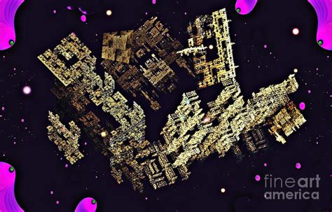 Alien City Digital Art by Sarah Loft - Fine Art America