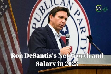 What Is Ron DeSantis Net Worth Updated September 2024 | WCnetworth