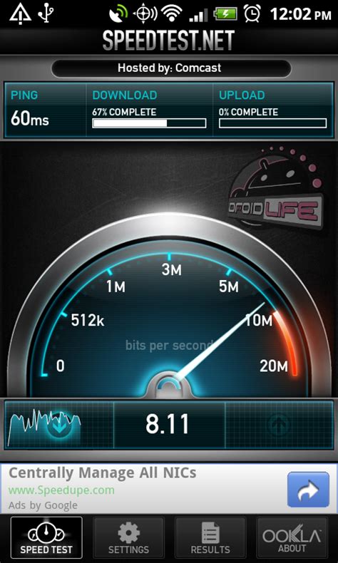 Speedtest.net Receives Android Overhaul, Appears to Handle Thunderbolt ...