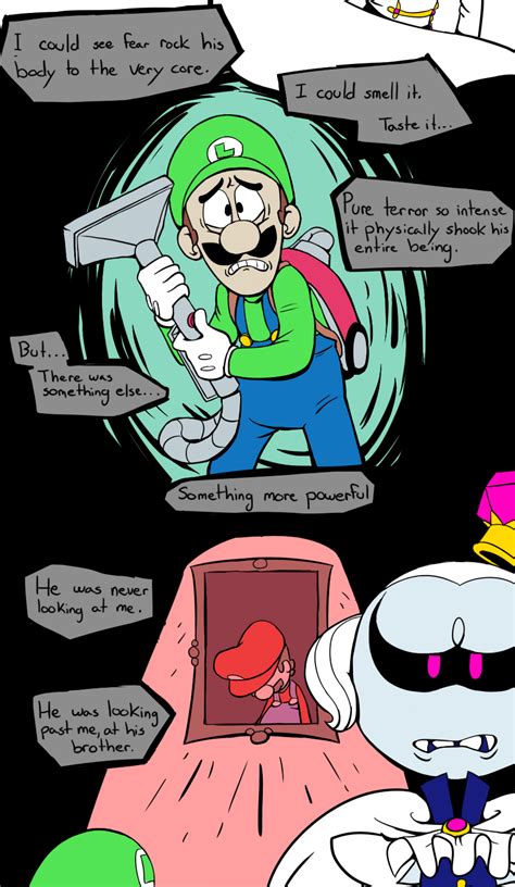 Are you scared? Good. | Mario comics, Super mario and luigi, Super mario art