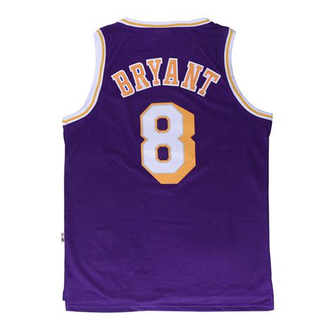 bestsoccerstore | Men's Los Angeles Lakers Kobe Bryant No.8 Purple Jersey - Retro Edition | Los ...