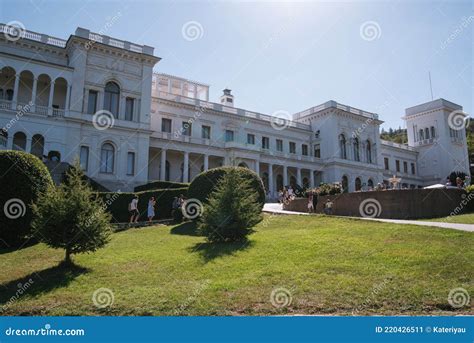 Livadia Palace in Yalta, Crimea. Location of the Historic Yalta ...