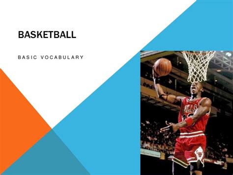 Basketball vocabulary