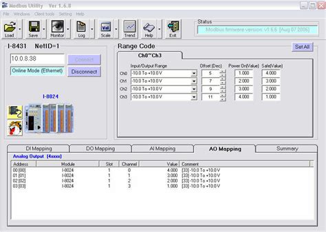 Modbus tcp client – Spegel med belysning