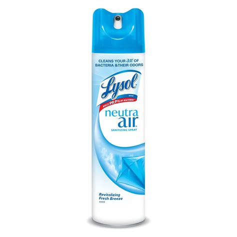 Lysol Neutra Air Sanitizing Spray, Air Freshener, Odor Neutralizer, Re