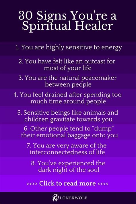 30 Signs You’re Born to Be a Spiritual Healer ⋆ LonerWolf | Spiritual healer, Spiritual quotes ...