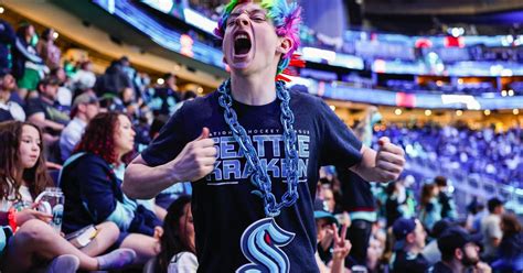 Photos: Kraken fans catch game 7 at Climate Pledge Arena watch party ...