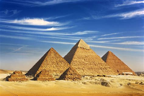 Egypt.-Cairo---Giza.-General-view-of-pyramids-from-the-Giza-Plateau | IsramIsrael