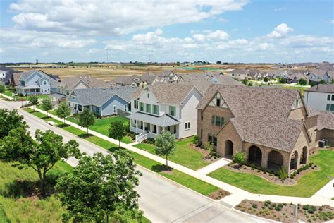 New Homes for Sale in Northlake TX, Options at Pecan Square