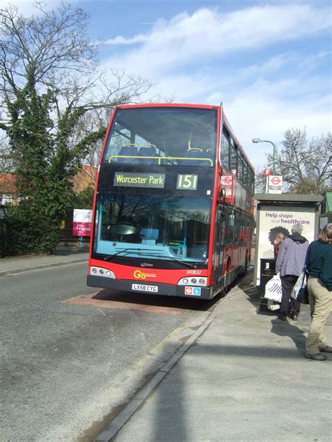 London buses one bus at a time: the return: The Number 151 Route