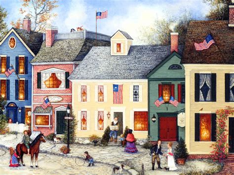 American Folk Art Calendar - Lilla Patrice