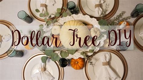 Dollar Tree Fall Decor DIY