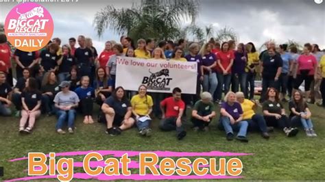 Big Cat Rescue~ Volunteer Appreciation 2019, 2.2.2019 - YouTube