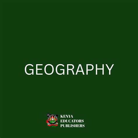 FORM 1 GEOGRAPHY BRAIN QUEST SERIES FORM 1 END OF YEAR EXAMS 2023 (MARKING SCHEME) - Kenya Educators