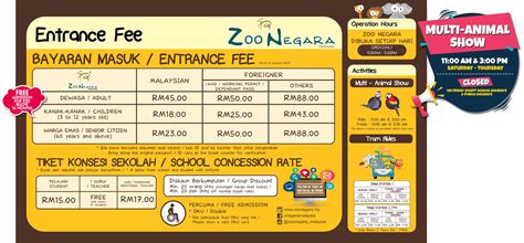 Zoo Negara - Opening Hours & Rates