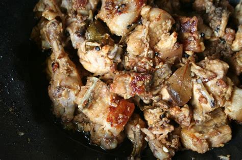 Adobong Bisaya (Pork and Chicken) | Кулинария, Кухня